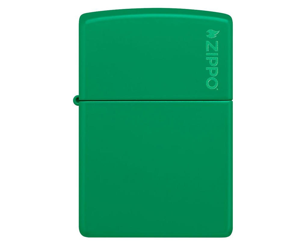 Aansteker Zippo Grass Green Matte with Zippo Logo