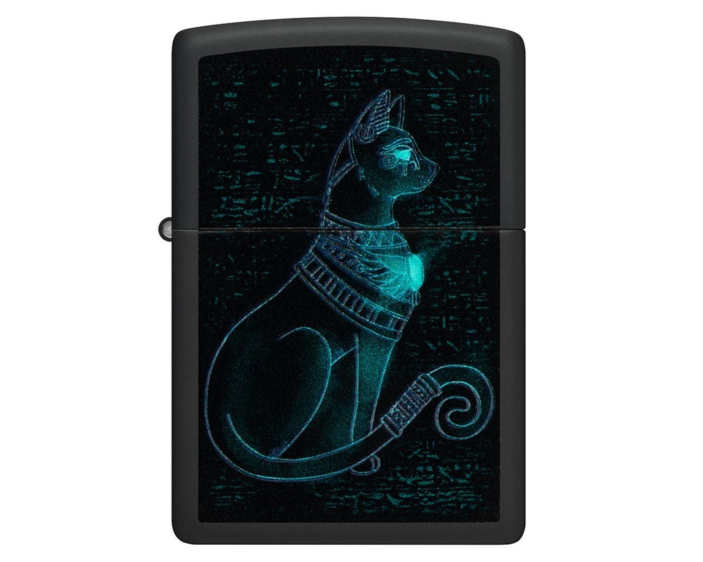 Lighter Zippo Spiritual Cat Design