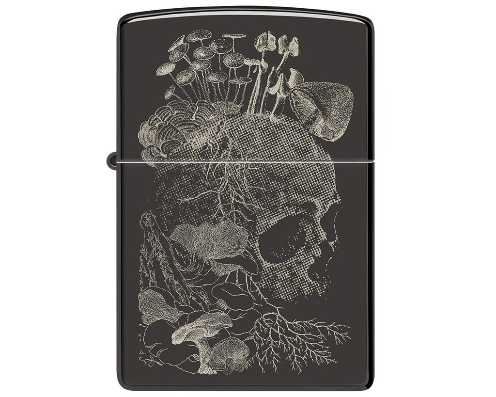 Aansteker Zippo Skull Mushroom Design