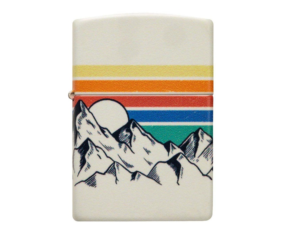 Briquet Zippo Mountain Design