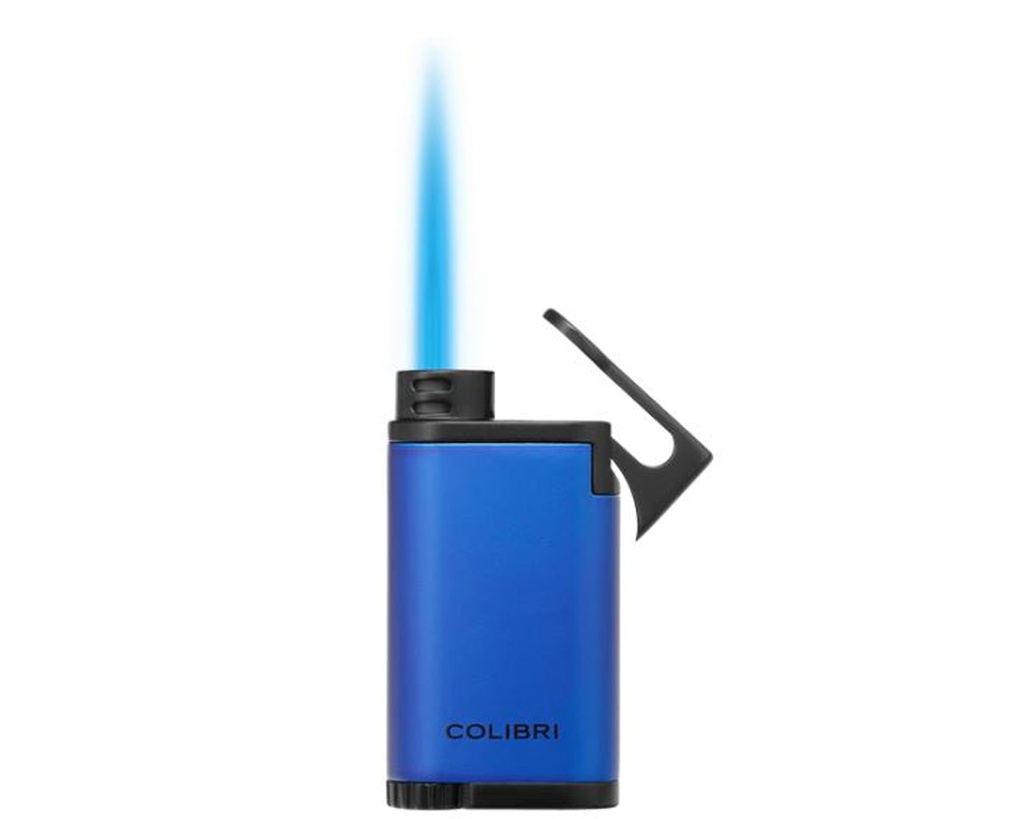 Briquet Colibri Belmont Bleu Noir