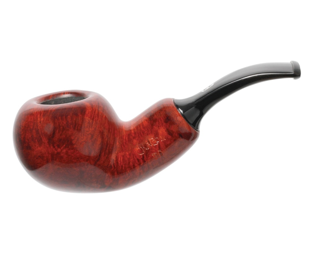 Pijp Chacom Reverse Calabash Glanzend Bruin