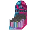 Briquet Zengaz ZL7 Slimmy Jet Rubberized Metallic