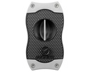 Cigar Cutter Colibri V-Cut Diamond Black Chrome