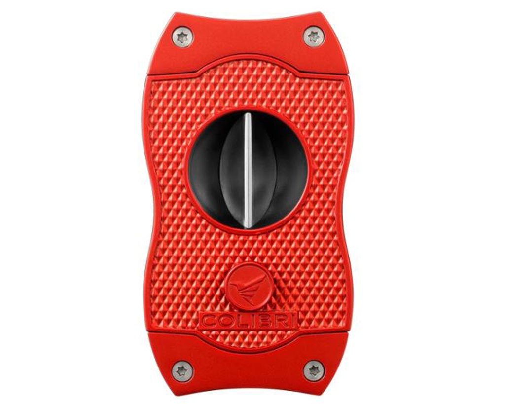 Sigarenknipper Colibri V-Cut Diamond Rood