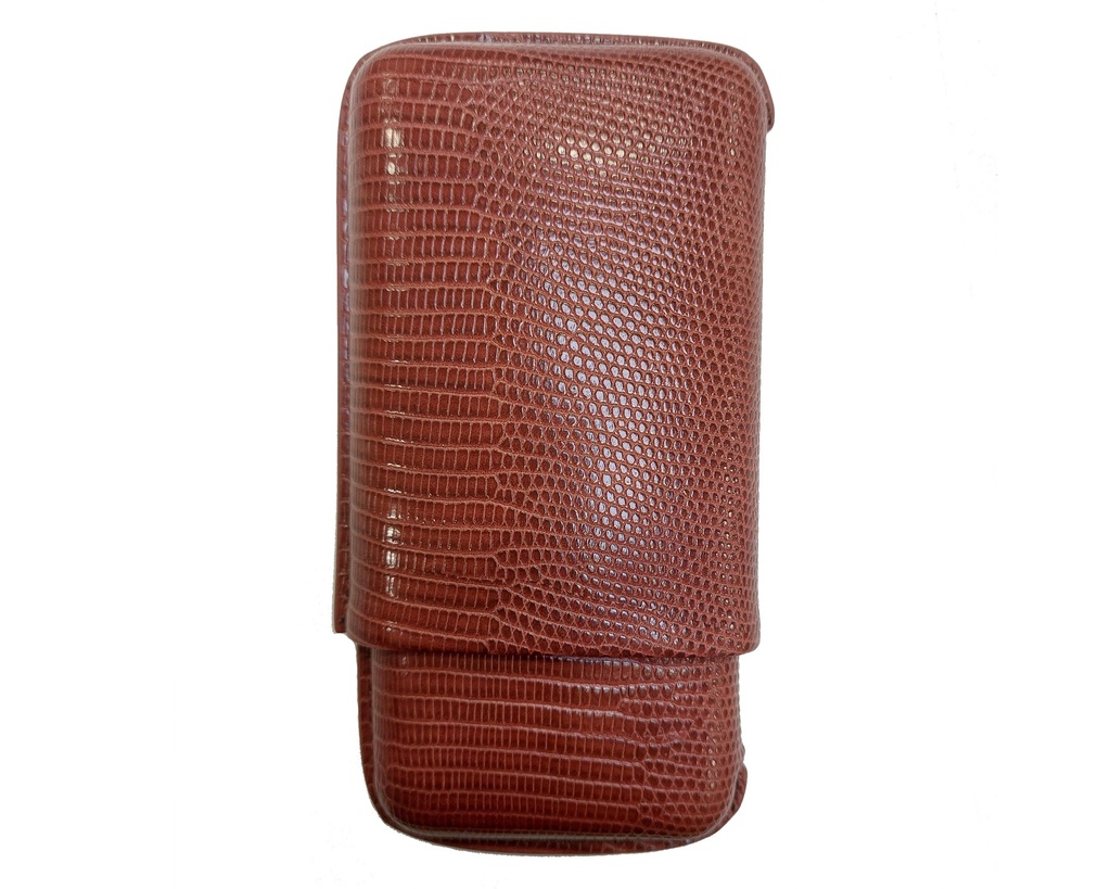 Cigar Pouch Brown Lizard 3C R52 152mm