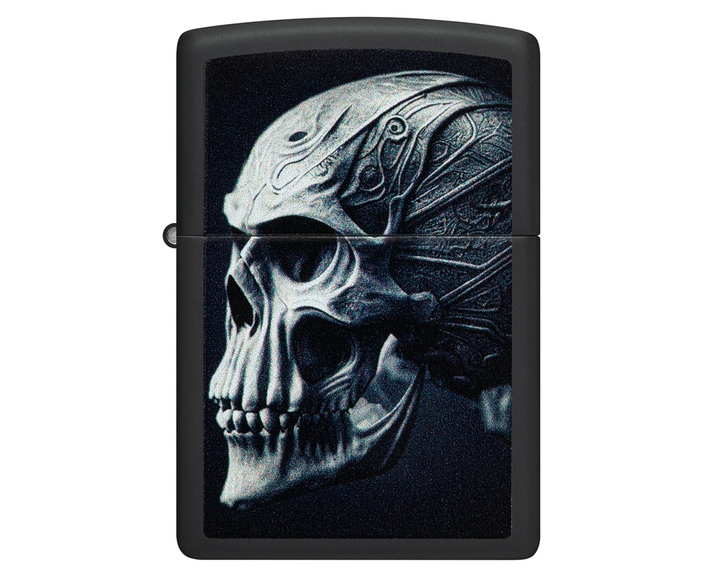 Briquet Zippo Cyberpunk Skull 