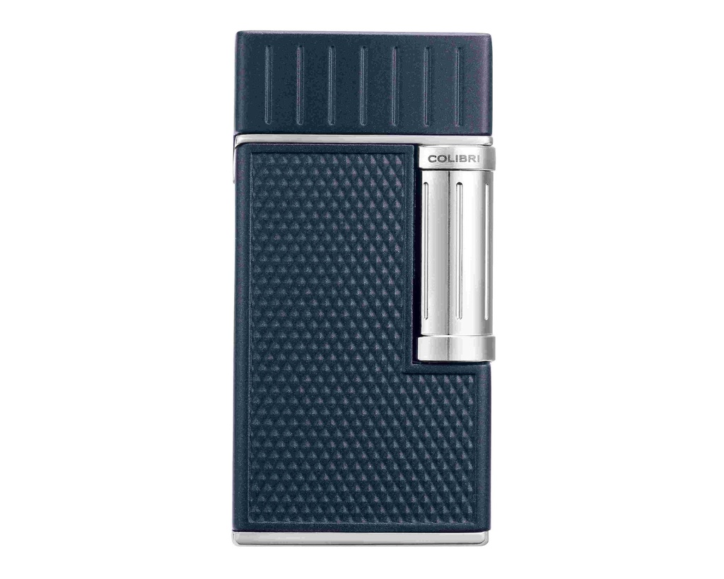 Briquet Colibri Julius Navy Chrome