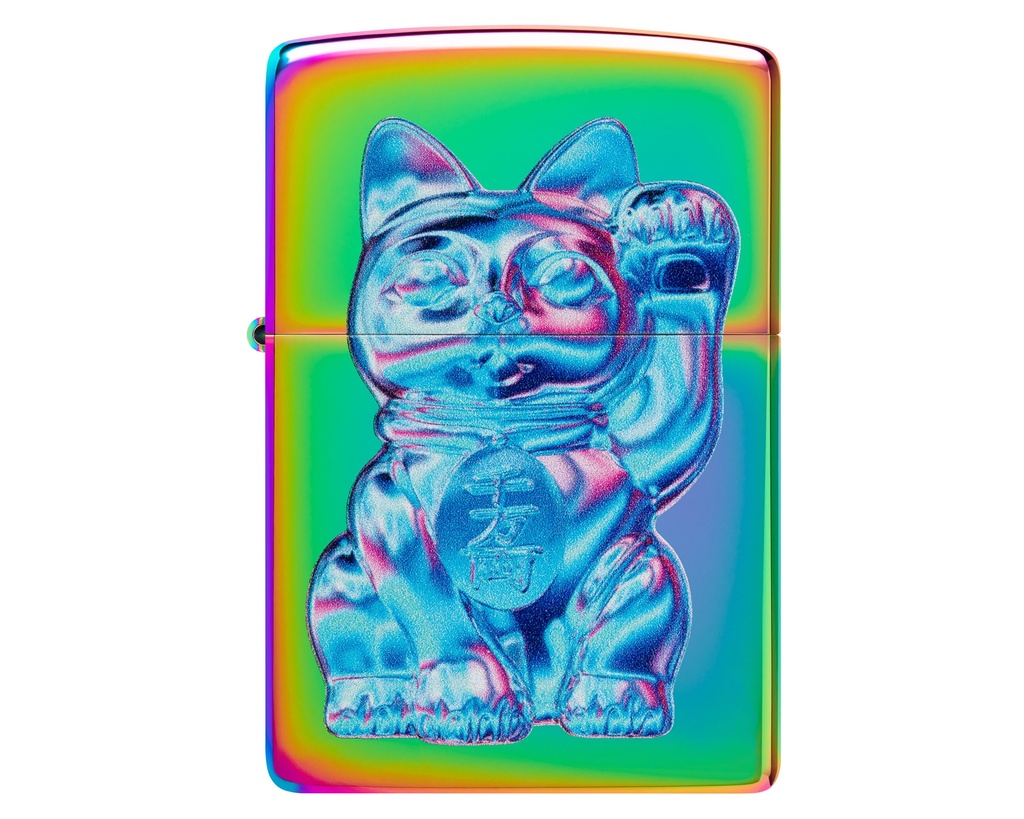 Briquet Zippo Lucky Cat Design