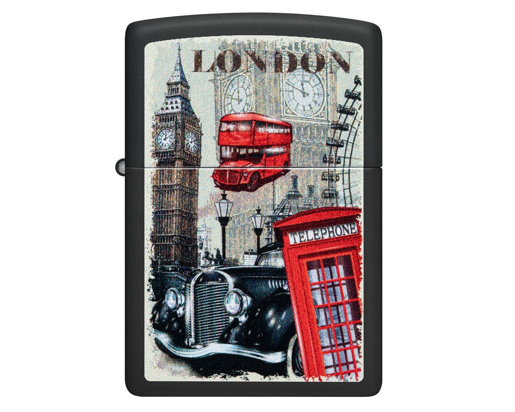 Briquet Zippo London Design 