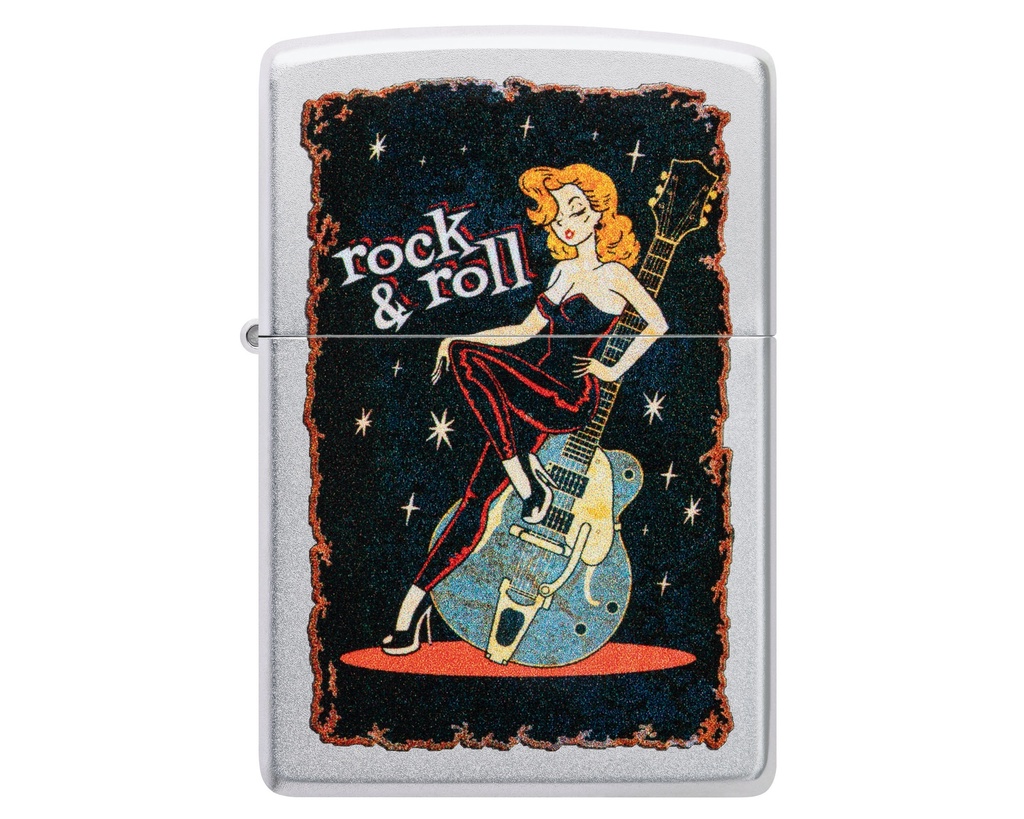 Lighter Zippo Cool Chick Design 