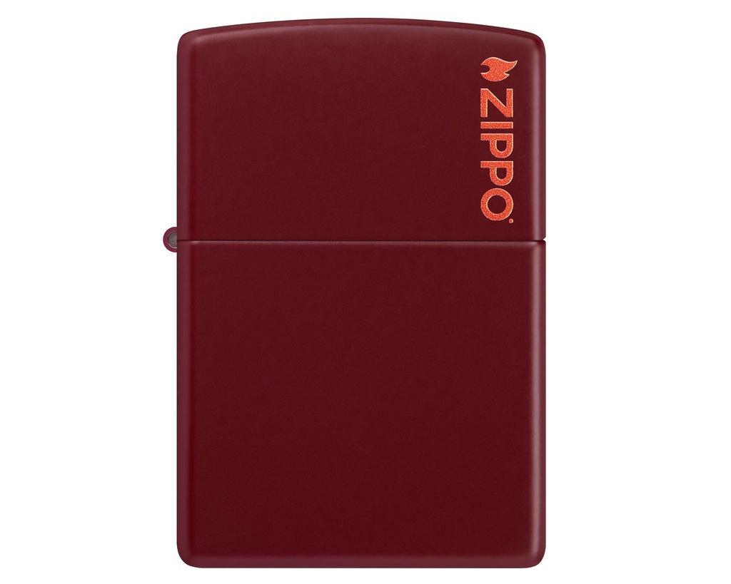 Briquet Zippo Merlot with Zippo Logo