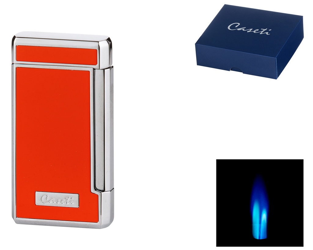 Briquet Caseti Paris Double Jet Orange