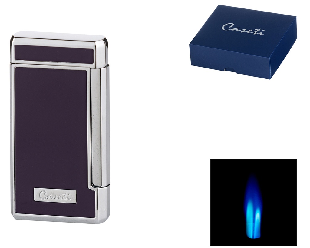 Briquet Caseti Paris Double Jet Violet