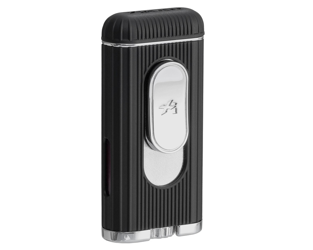 Briquet Xikar Hedron Noir Chrome