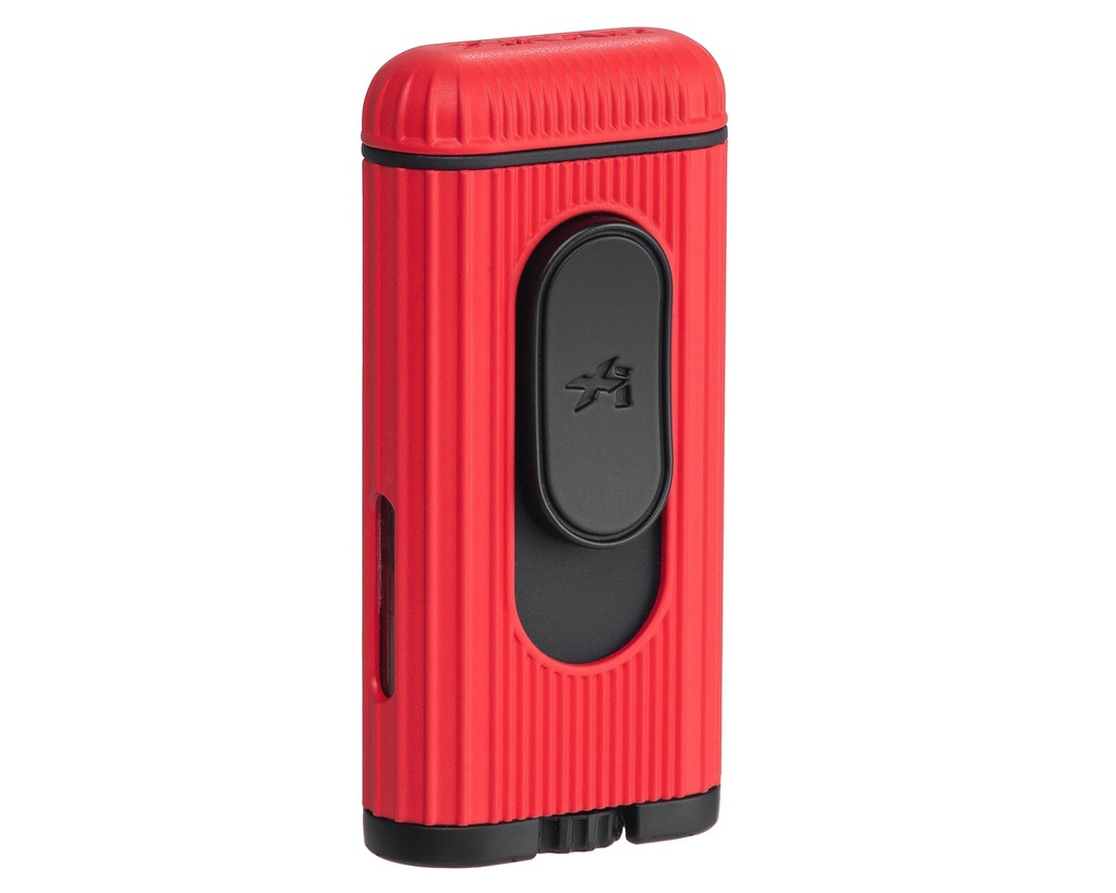 Briquet Xikar Hedron Rouge Noir