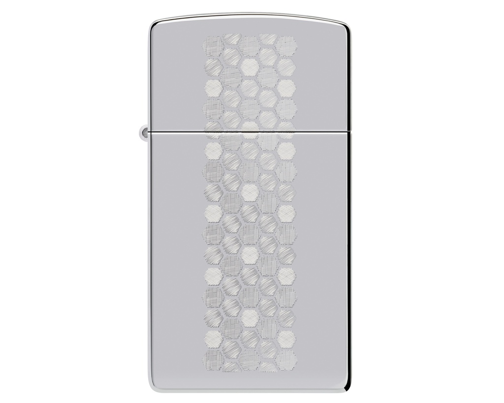 Briquet Zippo Honeycomb Pattern Design