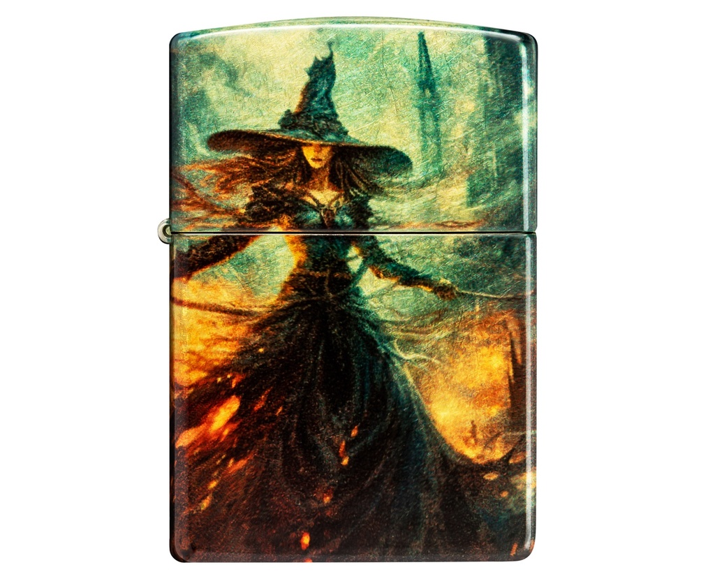 Briquet Zippo Witch Design