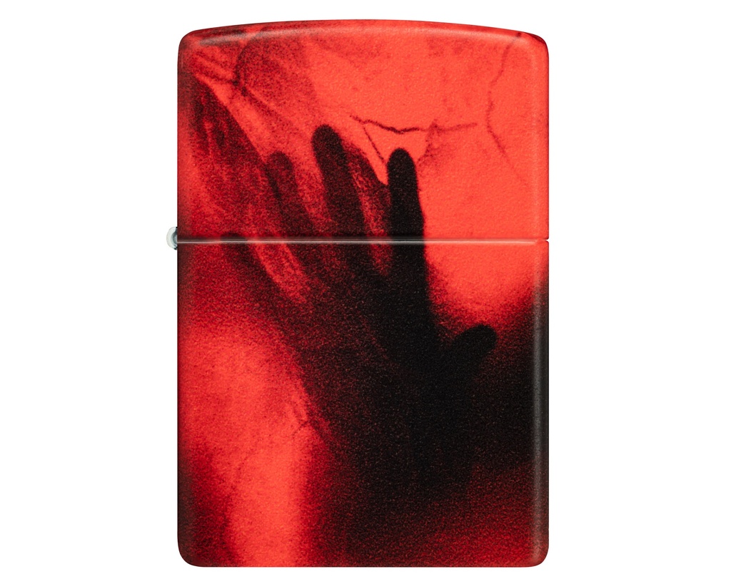 Lighter Zippo Creepy Skull and Hand Design