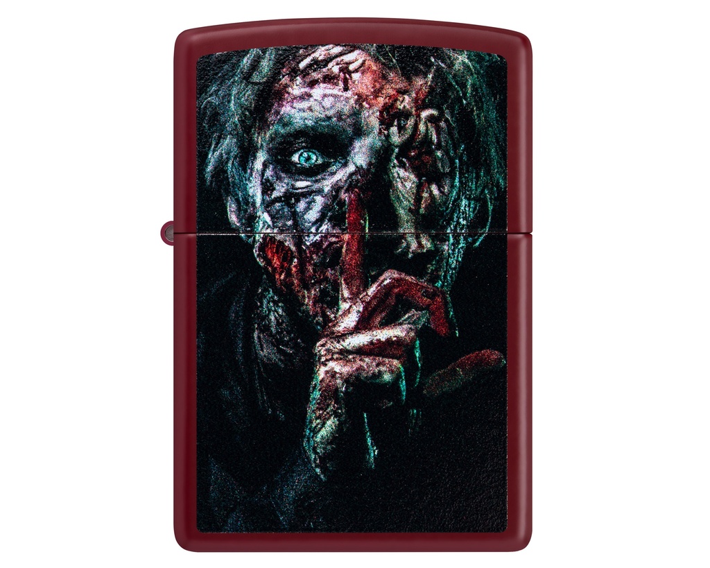 Lighter Zippo Quiet Zombie Design