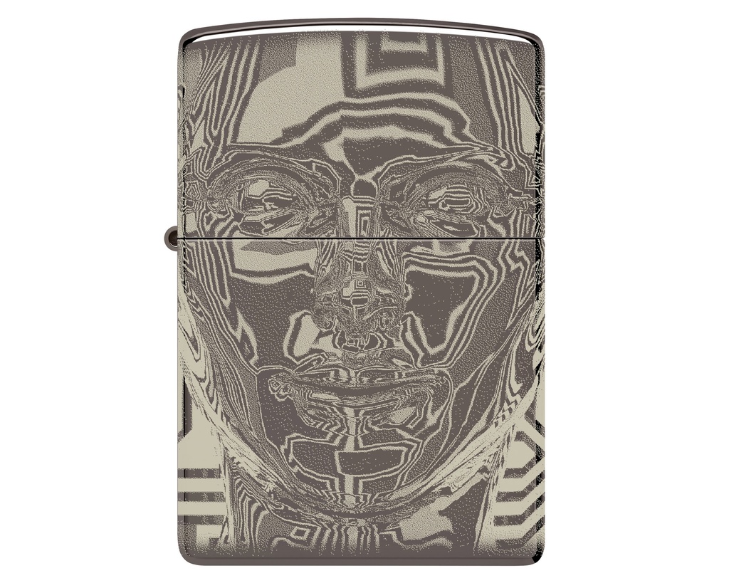 Aansteker Zippo 3D Metal Head Design