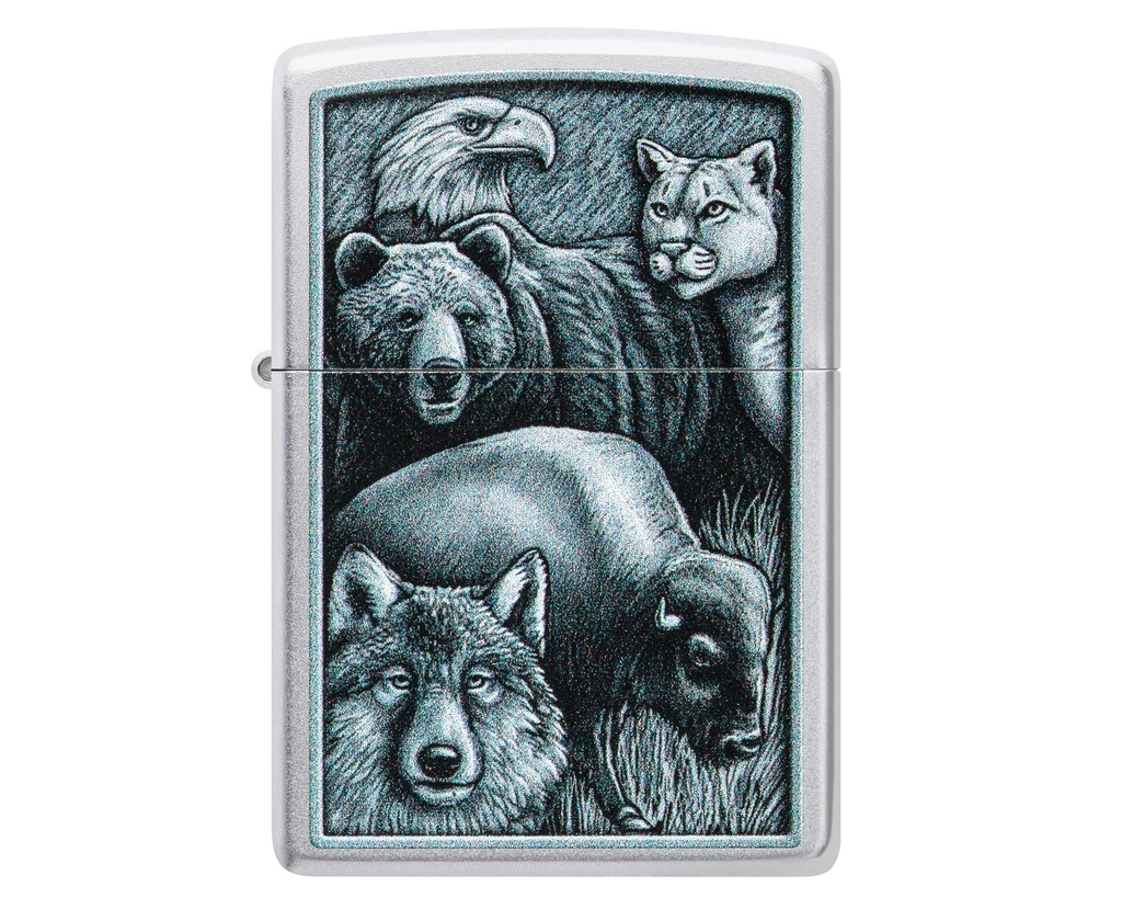 Aansteker Zippo Fierce Animals Design