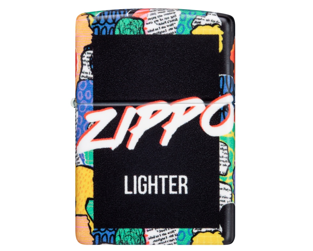 Briquet Zippo Zippo Lighter Crowd Design