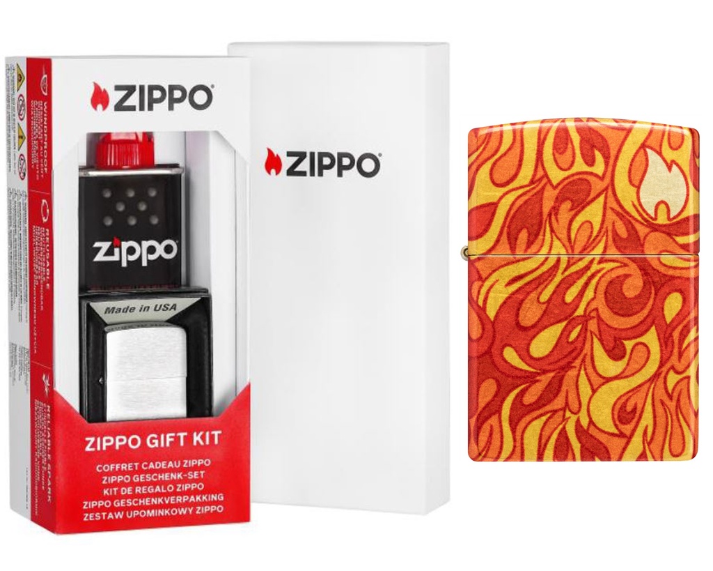 Geschenkset Zippo 60006984 met benzine 125ml