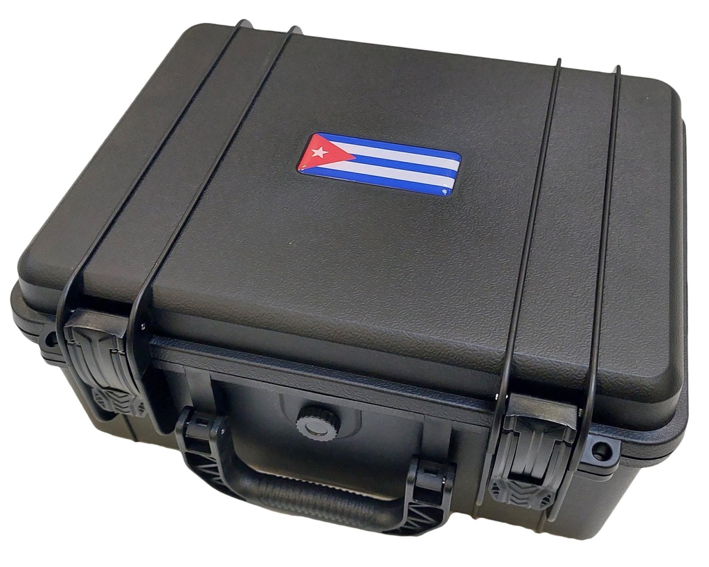 Travel Humidor Black 40 Cigars