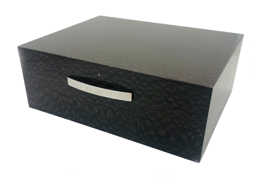 Humidor Dunhill White Spot Lacewood Grey 50 Cigars