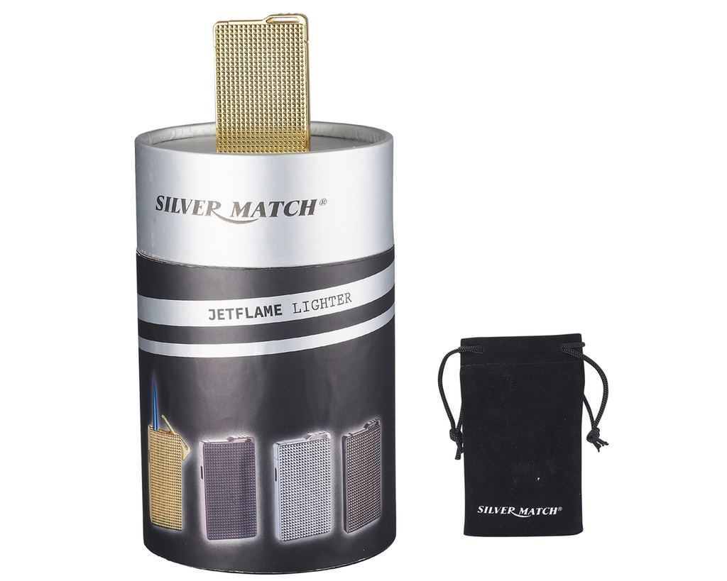 Briquet Silver Match Jetflame Luxembourg