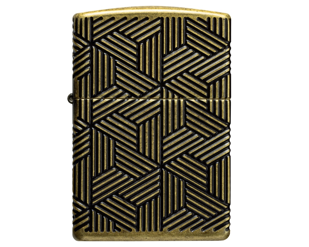 Briquet Zippo Art Deco Pattern Design