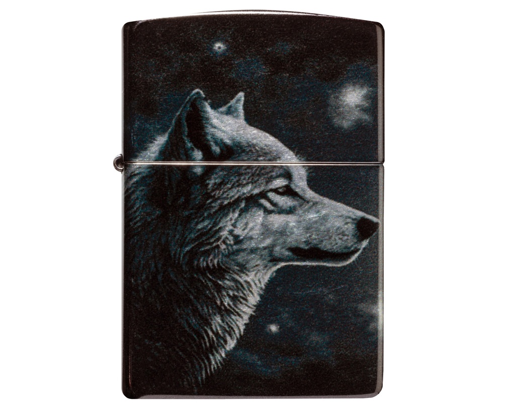 Briquet Zippo Wolves Design