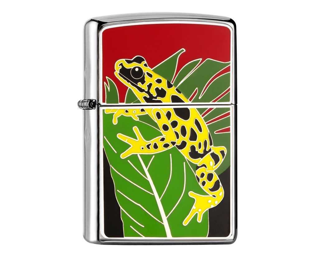 Briquet Zippo Golden Poison Frog