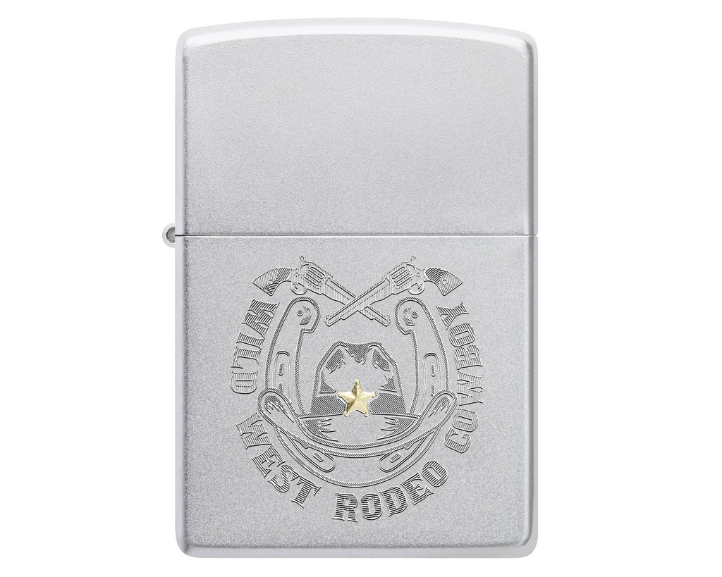 Lighter Zippo Wild West Cowboy Design