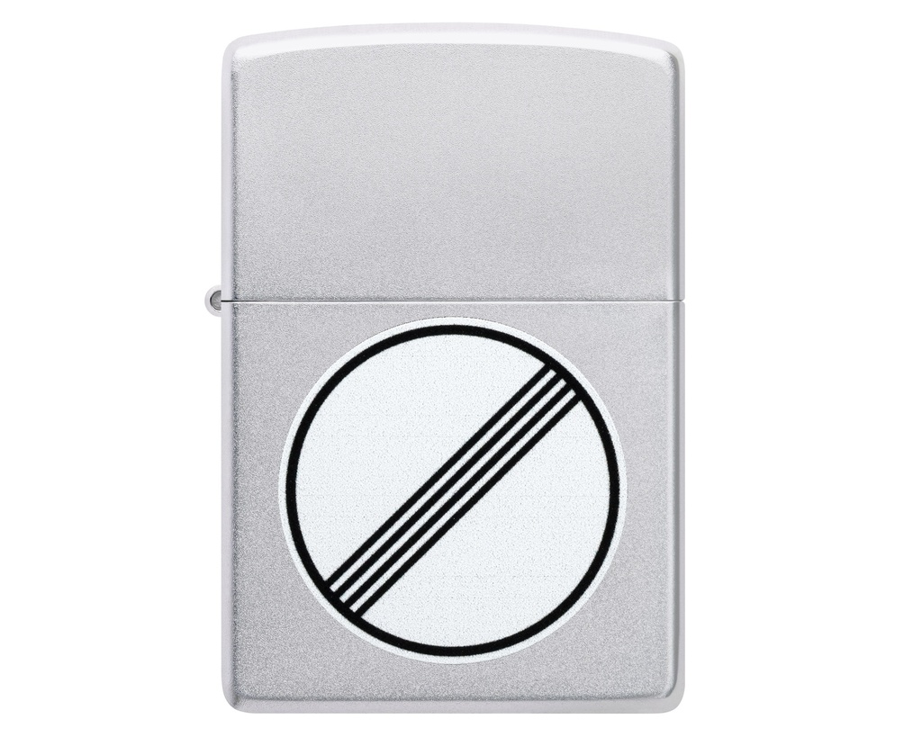 Briquet Zippo AutoBahn Sign Design