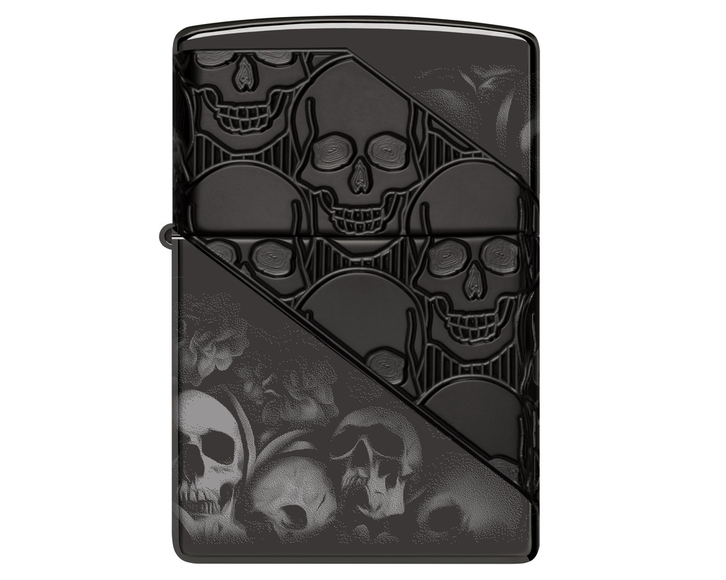 Briquet Zippo Skulls Design