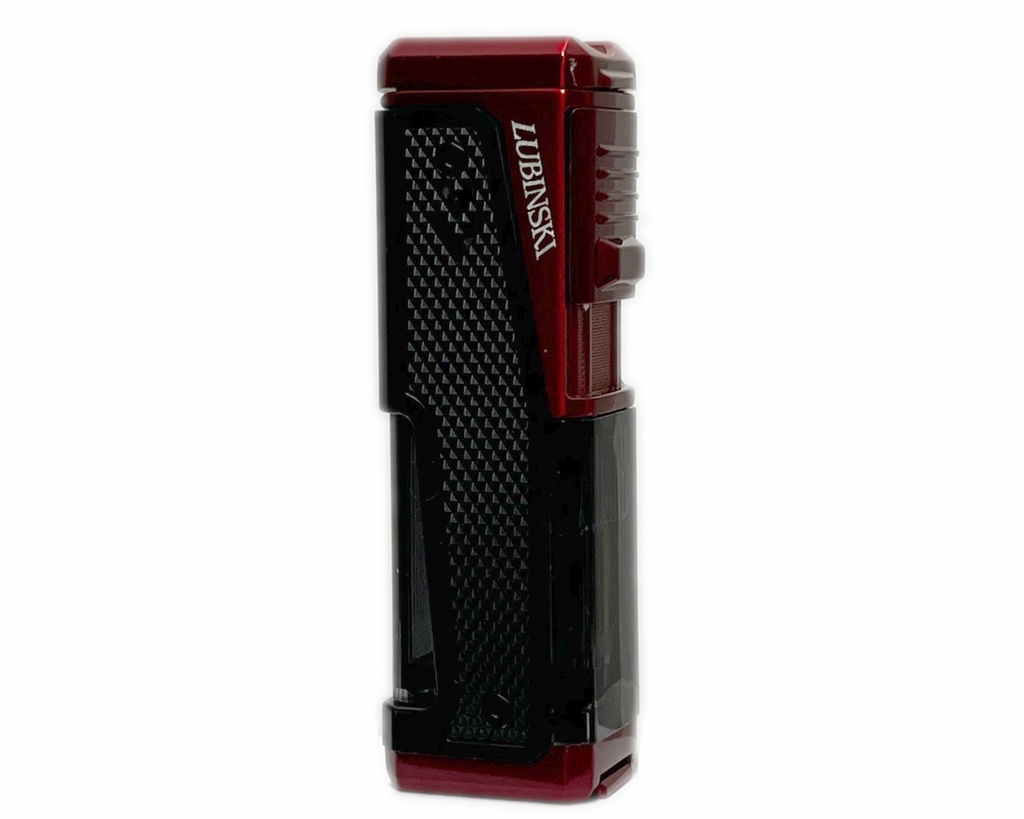 Briquet Lubinski Galaxy 4 Jet Rouge avec Puncher