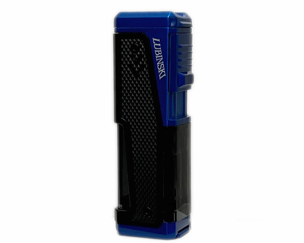 Briquet Lubinski Galaxy 4 Jet Bleu avec Puncher