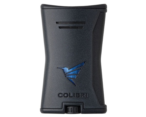 [LI225T1] Briquet Colibri Slim Noir/Noir