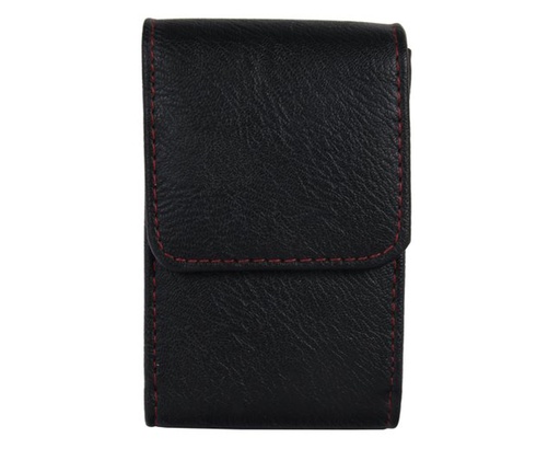 [08162] Etui Cigarette Simili Noir 20ks