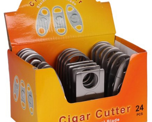 [09399] Cigar Cutter Set Metal Assorted