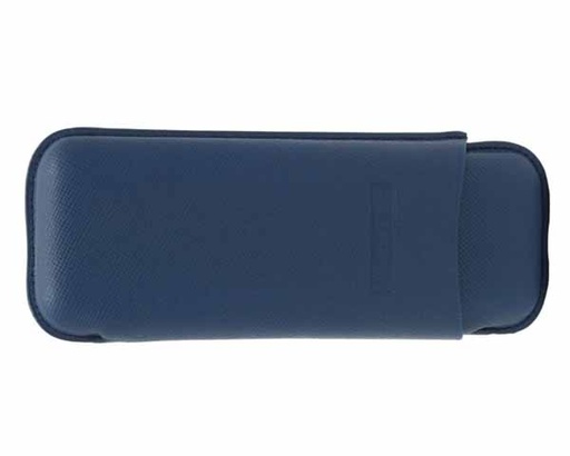 [14291] Cigar Pouch M.Wess 590 Dante Blue 2 Robusto