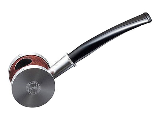 [45316] Pipe Tsuge Metal Blowfish Silver