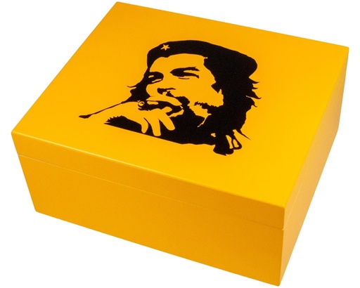 [562016] Humidor Che Yellow Matt 40 Cigars