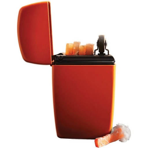 [2002636] Briquet Zippo Starter Kit Orange