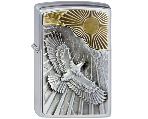 [2003192] Lighter Zippo Eagle Sun-Fly Emblem