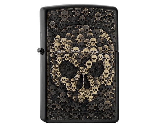 [2005334] Aansteker Zippo Skull in Skull