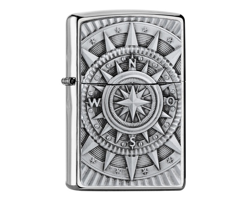 [2005350] Aansteker Zippo Compass Emblem