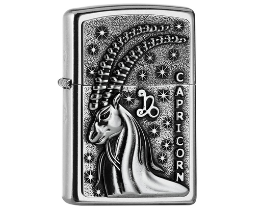 [2006506] Aansteker Zippo Zodiac Capricorn Tierkr. V19